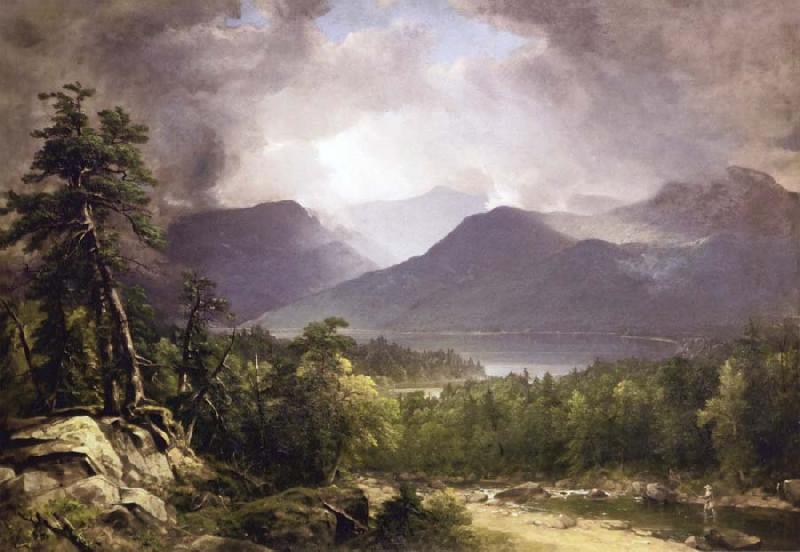 Asher Brown Durand Clearing Up oil painting picture